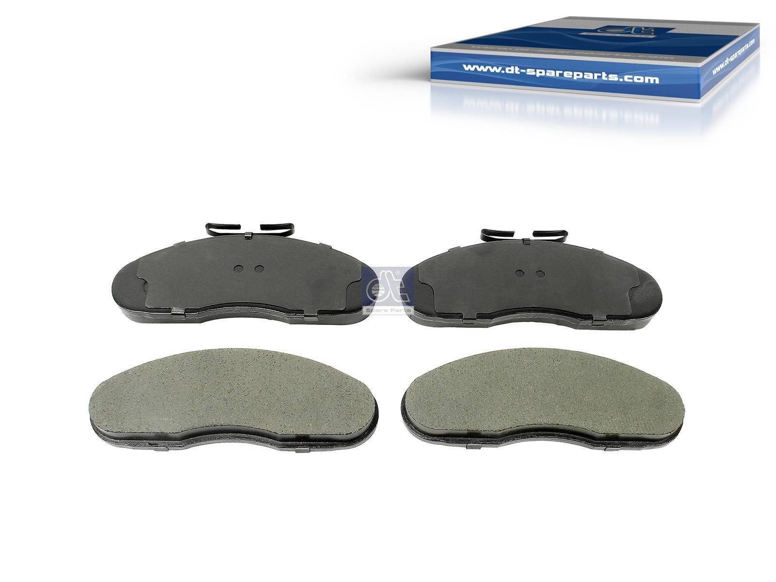 DT Spare Parts Disc Brake Pad Kit 6 95117 OnDemand Truck Parts