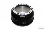 Brake drum D: 430 mm, 6 bores, b: 14,5 mm, P: 380 mm, d: 350 mm, H: 179 mm, B: 152 mm DT Spare Parts 4.64036