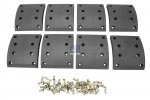 DT Spare Parts - Drum brake lining kit - 4.91492