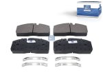 DT Spare Parts - Disc brake pad kit - 10.93501