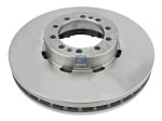 DT Spare Parts - Brake disc - 6.61009