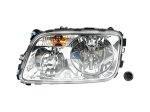 DT Spare Parts - Headlamp, left, without bulbs, with adjusting motor 24 V, H1 - 4.64442