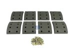 DT Spare Parts - Drum brake lining kit - 6.95013