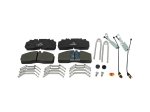 DT Spare Parts - Disc brake pad kit - 5.92122