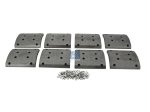 DT Spare Parts - Drum brake lining kit - 6.95000