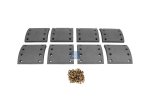 DT Spare Parts - Drum brake lining kit - 10.33005