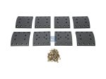 DT Spare Parts - Drum brake lining kit - 7.92429