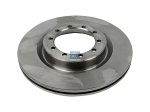 DT Spare Parts - Brake disc - 6.61024