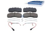 DT Spare Parts - Disc brake pad kit - 6.95110