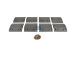 DT Spare Parts - Drum brake lining kit - 10.23000