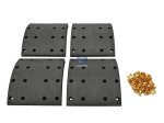 DT Spare Parts - Drum brake lining kit - 1.35001