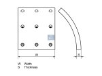 DT Spare Parts - Drum brake lining kit - 4.91498