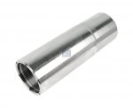 Tubular shaft d1: 105 mm, d2: 110 mm, D1: 125 mm, D2: 130 mm, L: 377 mm DT Spare Parts 2.62326