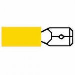 Durite - Terminal Yellow 6.30mm Blade Pack of 50 - 0-001-28