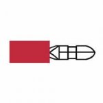 Durite - Terminal Red 4.00mm Bullet Pack of 50 - 0-001-36