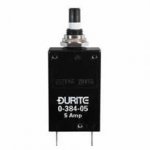 Durite - Circuit breaker 12/24 volt 5 amp  - 0-384-05