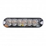 Durite - R10 R65 High Intensity 6 Amber LED Warning Light (12 flash patterns) - 0-441-66