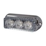 Durite - High Intensity LED Warning Light 3 Green 12/24volt  - 0-442-04