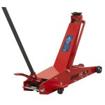 Sealey Trolley Jack 2 Tonne Long Reach High Lift Commercial