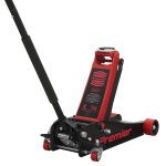 Sealey Premier Low Profile Trolley Jack with Rocket Lift 4 Tonne - Red