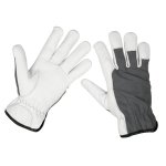 Sealey Worksafe® Super Cool Hide Gloves, Large - Pair