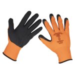 Sealey Worksafe® Foam Latex Gloves, X-Large - Pair