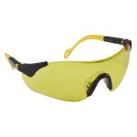 Sealey Worksafe® Sports Style High-Vision Safety Glasses with Adjustable Arms