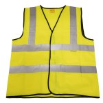 Sealey Worksafe® Hi-Vis Yellow Waistcoat - X-Large