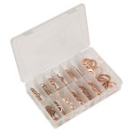 Sealey Copper Sealing Washer Assortment 250pc