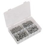 Sealey Steel Nut Assortment M5-M10 370pc