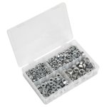 Sealey Steel Nut Assortment 1/4"-1/2"UNC 320pc