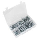 Sealey Setscrew Assortment 1/4"-3/8"UNF 144pc