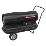 Sealey Space Warmer® Kerosene/Diesel Heater with Wheels 205,000Btu/hr