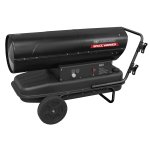 Sealey Space Warmer® Kerosene/Diesel Heater with Wheels 240,000Btu/hr