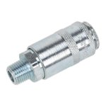 Sealey PCL Coupling Body Male 1/4"BSPT - Pack of 50