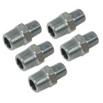 Sealey PCL Reducing Union 3/8"BSPT to 1/4"BSPT - Pack of 5