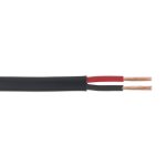 Sealey 8.75A Thick Wall Flat Twin Automotive Cable 30m - Black