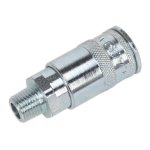 Sealey PCL Coupling Body Male 1/4"BSPT - Pack of 50