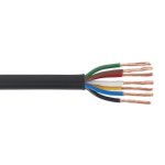 Sealey Thin Wall Automotive Cable 7 x 0.75mm² 24/0.20mm 30m - Black