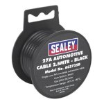 Sealey 27A Thick Wall Automotive Cable 2.5m - Black