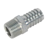 Sealey PCL Screwed Tailpiece Male 3/8"BSPT - 1/2" Hose - Pack of 5