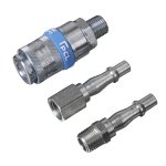 Sealey PCL Air Tool Coupling Kit 1/4"BSP 3pc