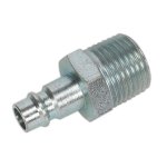 Sealey PCL Screwed Adaptor Male 1/2"BSPT - Pack of 2