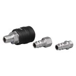 Sealey High Flow Air Tool Coupling Kit 1/4"BSP