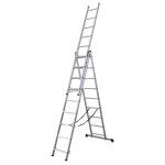 Sealey Extension Combination Ladder 3 x 9 Aluminium - BS EN 131