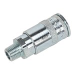 Sealey PCL Coupling Body Male 1/4"BSPT - Pack of 5