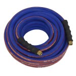 Sealey Extra-Heavy-Duty Air Hose with 1/4"BSP Unions 15m x 8mm