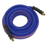 Sealey Extra-Heavy-Duty Air Hose with 1/4"BSP Unions 10m x 8mm