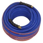 Sealey Extra-Heavy-Duty Air Hose with 1/4"BSP Unions 30m x 8mm