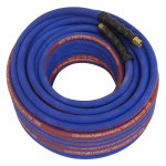 Sealey Extra-Heavy-Duty Air Hose with 1/4"BSP Unions 30m x 10mm